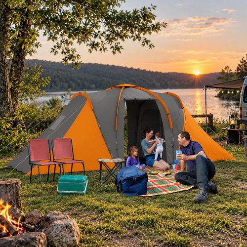 Tunnelzelt personen camping - tunnelzelt,