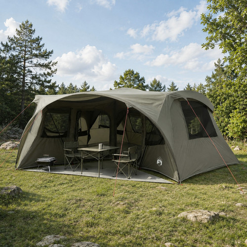 Familienzelt campingzelt - campingzelt, 6