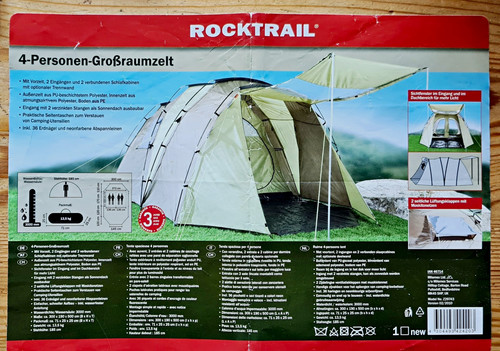 Rocktrail tunnelzelt - rocktrail, 4