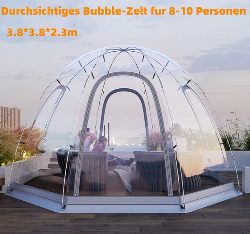 Bubble zelt transparentes pop - zelt,