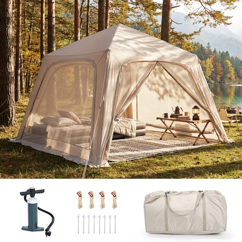 Aufblasbares campingzelt - aufblasbares,