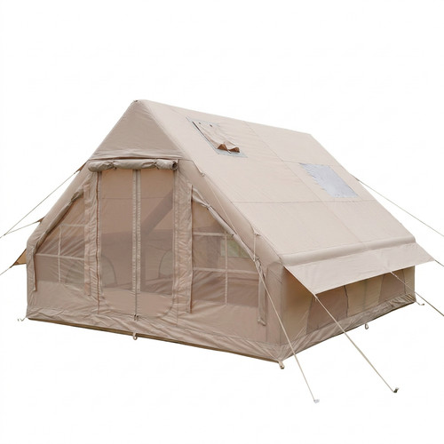 12m khaki inflatable tent - 12m²,