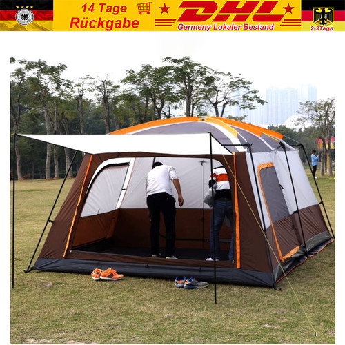 Personen camping zelt - 4-6,