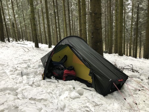 Hilleberg akto personen zelt - akto, 1-personen